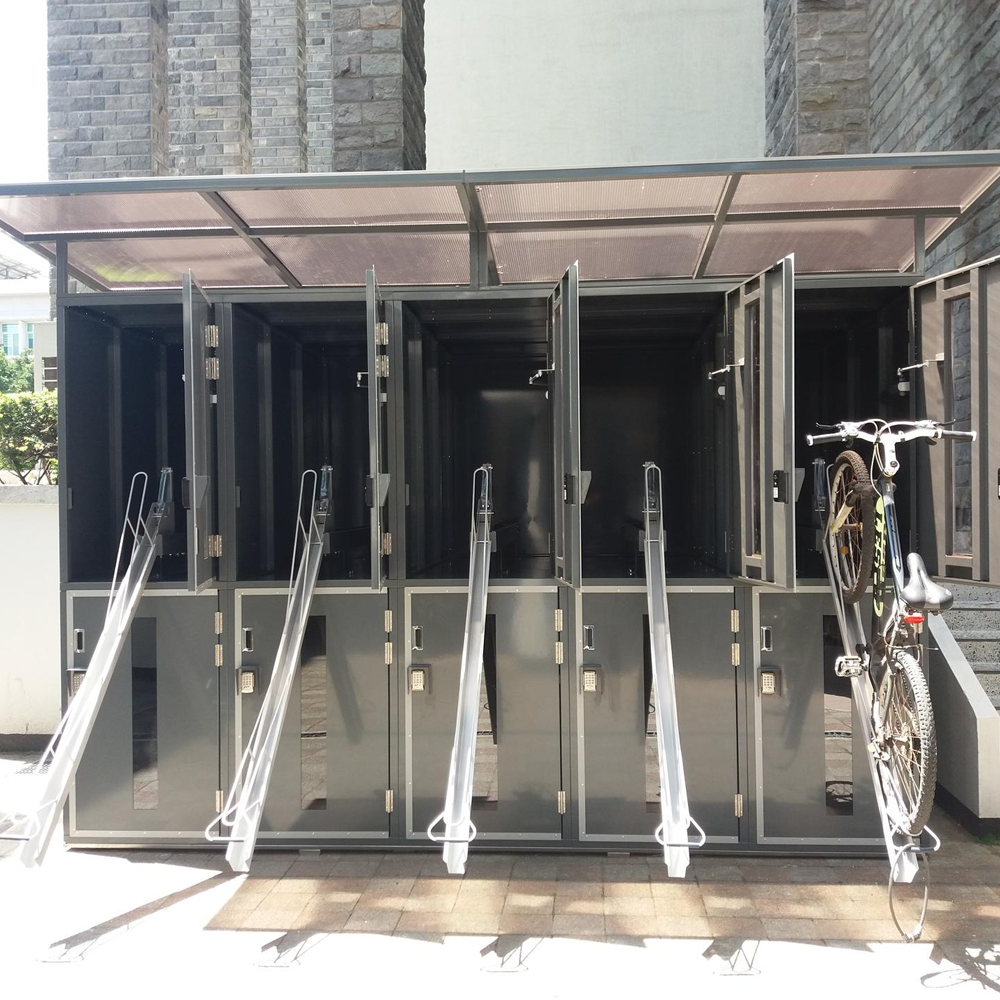 Cabinet bike store equipment